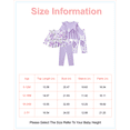 thumbnail image 2 of 12 Months Baby Girls Clothes 18 Months Girl 2 Pack Outfits Set Toddler Girl Long Sleeve Top Pants 4PCS Clothing Set Purple, 2 of 6