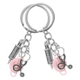 thumbnail image 4 of 2pcs Medical Workers Keychain Doctor Charm Keychain Backpack Pendant Doctor Keychain Nurse Key Ring Nursing Charms Keychain, 4 of 8