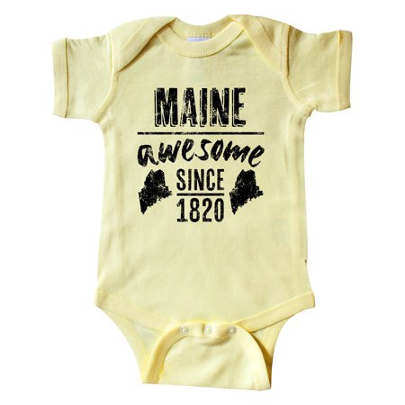 

Inktastic Maine Awesome Since 1820 Gift Baby Boy or Baby Girl Bodysuit