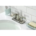 thumbnail image 2 of Kingston Brass KB4646NDL NuvoFusion 4 in. Centerset Bathroom Faucet, Polished Nickel, 2 of 3