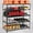 Black 612, variant on Adjustable 5-Tier Heavy Duty Metal Shelving Unit, 48W x 24D x 72H, Boltless Assembly, 4000 lbs Capacity, for Garage, Warehouse, Basement, Workshop, Black