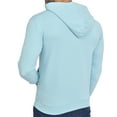 thumbnail image 2 of Sleepdown Men’s Fleece Hoodie Long Sleeves Pullover Ribbed Cuff Hoodies for Men's Lightweight & Drawstring Hoodie - X Large, Blue Cove, 2 of 5