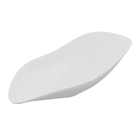 Leaf Serving Dish - Unique Bargains Leaf Design Serving Dish Food Dessert Plate White 25 x 10 x 6cm