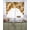 BurlyWood, variant on Bread Swag Valances for Windows, Small Curtains Drapes, Farmhouse Brown Chic Abstract Food Texture Kitchen Window Curtains Over Sink Rod Pocket Window Treatment Valance for Bedroom/Bathroom 56"x36"