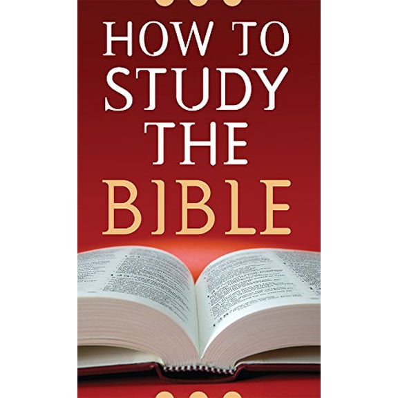 Pre-Owned How To Study The Bible (Value Books), 9781597897068, 159789706X, Paperback, First Edition edition