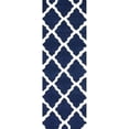 thumbnail image 2 of Nuloom 5' x 8' Hand Hooked Marrakech Trellis Rug in Navy Blue, 2 of 6