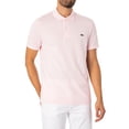 thumbnail image 2 of Lacoste Classic Logo Polo Shirt, Pink, 2 of 5