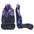 thumbnail image 3 of Yiaed Fantasy Dragon In Cathedral Print Car Seat Covers,Universal Auto Seats Protector Fits for Car,SUV Sedan,Truck,Automotive Seat Covers & Accessories(Two packs), 3 of 7