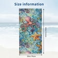 thumbnail image 3 of PHYHOO Beach Towel, Cute And Printed Microfiber Sand Free Pool Towel Lightweight Oversized Quick Dry Absorbent Compact Travel Must Have for The Swimming Summer Cruise Ship Essentia 30x60in, 3 of 8