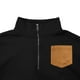 thumbnail image 4 of pstuiky camisas de manga larga para hombre, Sudadera con capucha informal de manga larga con cuello alto y media cremallera para hombre, color sólido, transpirable Tops de hombre xxl, 4 of 7