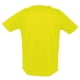 thumbnail image 2 of SOLS - Camiseta de deporte transpirable de manga corta para hombre - Modelo Sporty (Amarillo Neón), 2 of 3