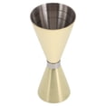 thumbnail image 2 of GOOHOCHY Jigger japonés doble para coctelería, vaso medidor de acero inoxidable para cócteles, medidor de tragos con marcas interiores (30 ml/60 ml), 2 of 8
