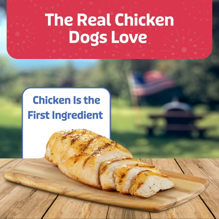 Blue Stix Chicken Recipe Soft-Moist Dog Treats | 13 Oz Pouch, Made With Real Chicken, No Artificial Flavors