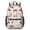 Fireman and Glove White Pattern-1, variant on Fireman and Glove White Pattern 17" Waterproof Oxford School Backpacks for Teens, S-Shape Padded Straps, for School, Travel, Hiking, Camping