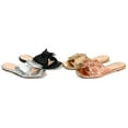 thumbnail image 7 of Journee Women's Serlina Tru Comfort Bow Slide Sandals, Wide Width Available, 7 of 7