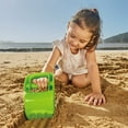 thumbnail image 5 of Hape: Beach Toy: Hand Digger - Green - Part Shovel Part Scooper, Grip & Dig Tool, Sand-Garden-Sandbox-Backyard-Dirt-Snow, Kids & Toddlers Ages 18mo+, 5 of 6