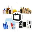 thumbnail image 4 of YAOMOBB Trousse de Maquillage Imperméable Transparente avec Poignée Portable, 4 of 5