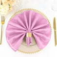 thumbnail image 4 of Balsa Circle 20 Pieces 20" Pink Premium Polyester Napkins Wedding Kitchen, 4 of 8