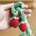 thumbnail image 6 of CHUNTIAN Cute Crochet Plant for Car Rear View Mirror,Boho Handmade Car Mirror Hanging Accessories for Women Girls,Green Car Interior Aesthetic Decor Truck Hanger Ornament Charm for Men, 6 of 6