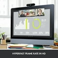thumbnail image 3 of Logitech 4K Pro Webcam with HDR and Noise-Canceling Mics, Black, 3 of 10