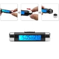 thumbnail image 4 of Clip on Truck Car LCD Thermometer Automotive Digital Backlight Clock Monitor Blue Backlight, 4 of 4