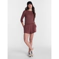 thumbnail image 3 of Avia Women's ScubaKnit Shorts, 5" Inseam, Sizes XS-4X, 3 of 6