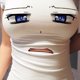 thumbnail image 3 of Camiseta con estampado 3D para mujer, camiseta Sexy de dibujos animados de ojos grandes, ropa divertida, cuello redondo, manga corta, verano 2023, 3 of 5