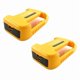 thumbnail image 1 of Adaptador USB Charger para Dewalt Batería de Litio de 18V 20V Portátil Puerto Type-C Carga Rápida Estante de Almacenamiento de Batería Soporte Estuche, 1 of 17