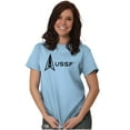 thumbnail image 3 of USSF Classic US Space Force Logo Men's Graphic T Shirt Tees Brisco Brands X, 3 of 6