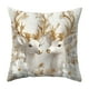 thumbnail image 2 of Christmas Pillow Cover Holiday Decoration Sofa Decoration Linen Pillow Home Sofa Holiday Decoration Pillow Cover 45x45cm, 2 of 6