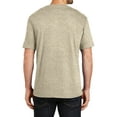 thumbnail image 4 of Men's Perfect Weight Crew Tee Heathered Latte X-Small, 4 of 4