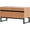 Mocha, variant on Modern TV Stand for 26-40 Inch TVs, Wood Entertainment Center with Metal Base Storage Cabinets, Media TV Console for Living Room, Brown