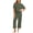 Green, variant on Soft 2 Piece Sets for Women Short Sleeve Matching Lounge Set Wide Leg Cropped Pants Tracksuit Travel Summer Outfits Blue