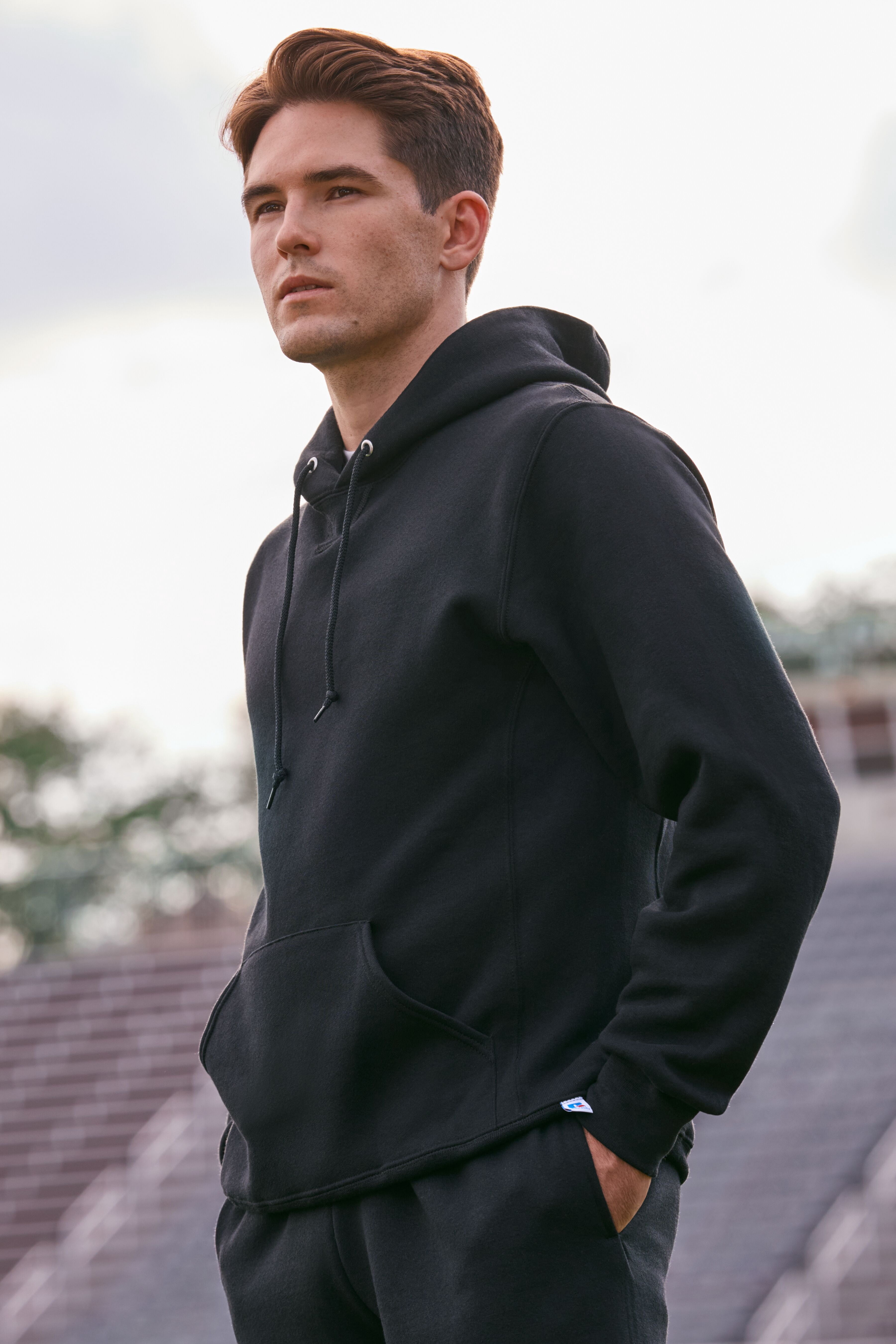 Russell Athletic Men's Dri-Power Fleece Pullover Hooded Sweatshirts - Moisture Wicking, Mid-Weight Cotton Blend, Sizes S-4XL