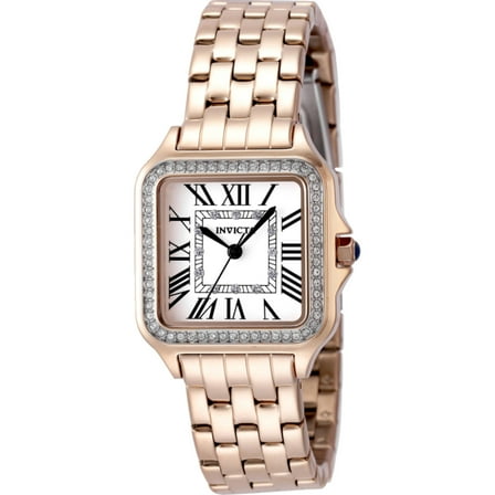 Invicta 48997 Women's Angel Rose Gold Steel Bracelet Quartz Watch