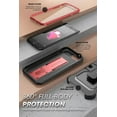 thumbnail image 4 of SupCase Unicorn Beetle Pro Series Case Designed for iPhone SE (2022/2020) / iPhone 7 / iPhone 8, Built-in Screen Protector Full-Body Rugged Holster & Kickstand Case (MetaRed), 4 of 9