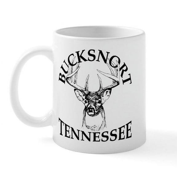 CafePress - Bucksnort, TN Mug - 11 oz Ceramic Mug - Novelty Coffee Tea Cup