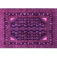 thumbnail image 1 of Ahgly Company Indoor Rectangle Persian Purple Traditional Area Rugs, 7' x 9', 1 of 4