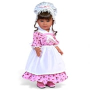 MBD 18 Inch Doll Clothes- Victorian Colonial Gown Complete with Shoes Fits 18 Inch Kennedy and Friends Dolls