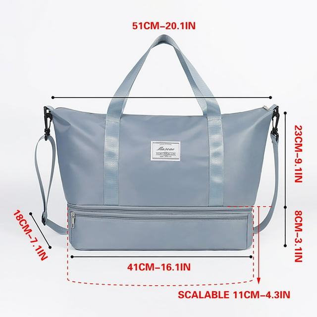 Sacs à Chaussures pour Voyage, Compartiment à Chaussures Pliable Sac de Voyage Courte Distance Sac de Rangement Bagage Suspendable Sac de Voyage d'Affaires, Sacs à Bagages pour Voyage, Sac à Chaussures de Voyage