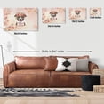 thumbnail image 5 of Happy Mother's Day Pitbull with Flower Crown and Greeting Card Horizontal Matte Canvas Poster Terrier Dog Lover Wall Art Home Decor - 13004, 5 of 5