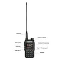 Radtel RT-890 Full Band Ham Two-Way Radio 999 CH Walkie Talkie AM ...