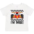 thumbnail image 3 of Inktastic 3rd Birthday Racing 3 Year Old Boys Toddler T-Shirt, 3 of 5