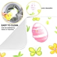 thumbnail image 2 of Yayeee Dish Drying Mat for Kitchen Counter 18"x24" Microfiber Absorbent Pad, Colorful Easter Eggs, 2 of 7