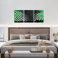 thumbnail image 2 of Erosebridal Racing Flag Paintings Wall Decor Bedroom , Extreme Sports Wall Hanging Decor Kitchen, Green, 2 of 5