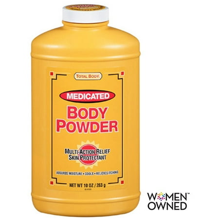 Dr. Teals Total Body Medicated Body Powder, 10 oz