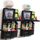 thumbnail image 1 of Organizador para asiento trasero de auto Plzpik con 11 bolsillos y bandeja plegable, 1 of 6