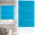thumbnail image 2 of Temporary Pleated Window Shades, Self-Adhesive No Drill Cordless Blackout Blinds, Removable Light Filtering Privacy Blinds for Home, Bedroom, Kitchen, RV, Apartment, Office, Window Blinds, 2 of 8