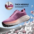thumbnail image 2 of Zapatillas para caminar NORTIV 8 SNWS245W para mujer moradas talla 9.5, 2 of 9