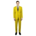 thumbnail image 1 of Alberto Nardoni Mens Suit 2 Piece Suit Regular Cut Flat Front Pants, 1 of 1